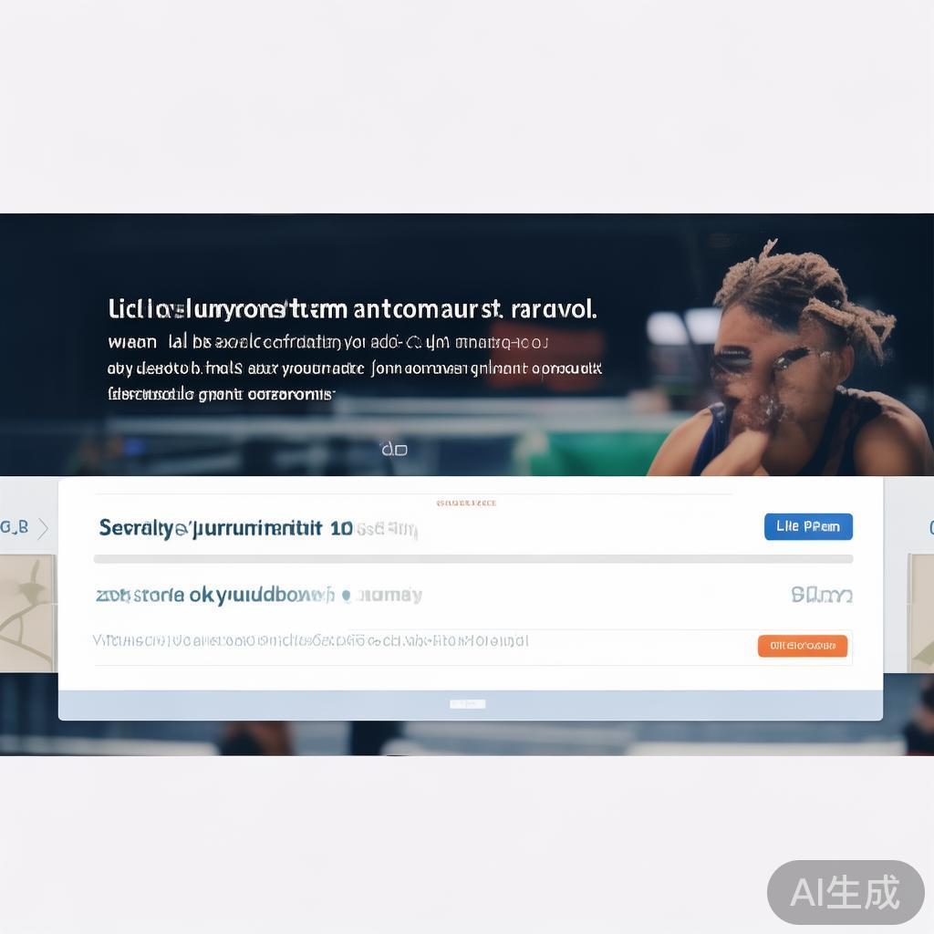操作方法简单，用户只需访问体育直播平台的网页，找到